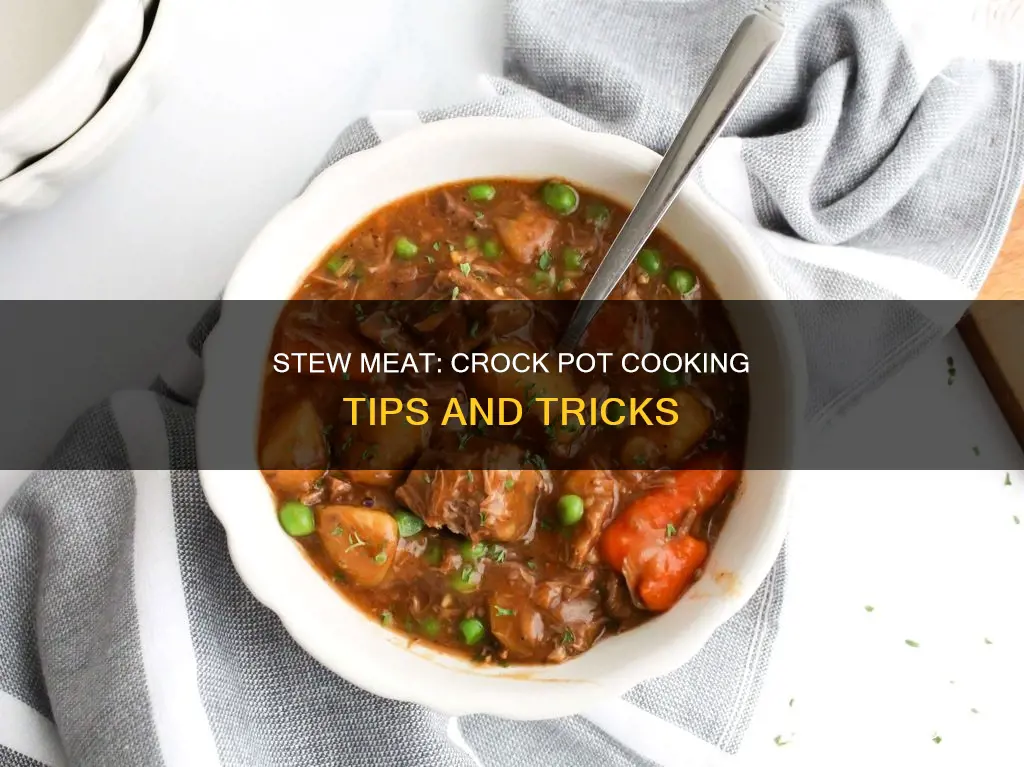 can you cook stew meat in a crock pot