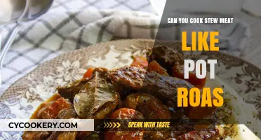 Stew Meat and Pot Roast: What's the Difference?