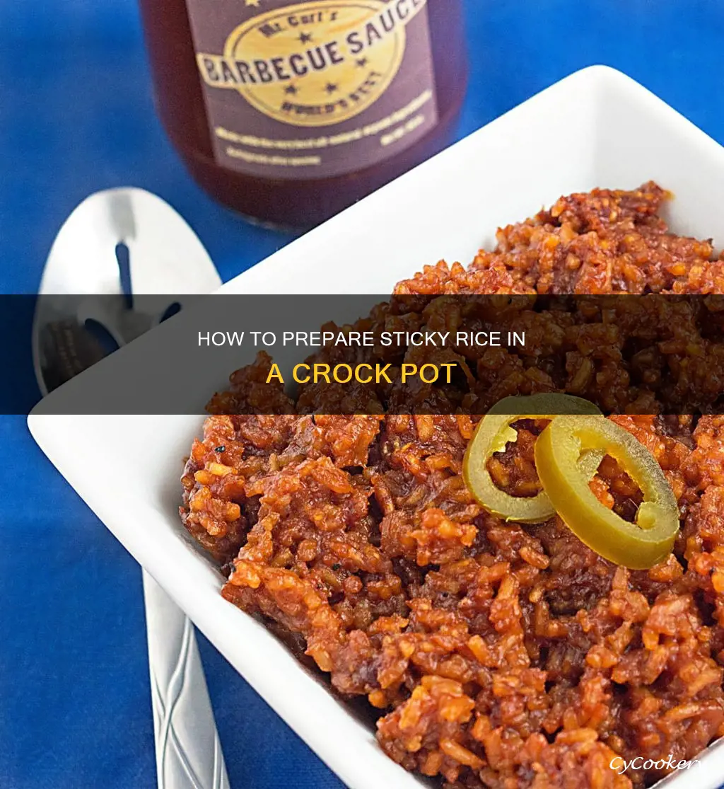can you cook sticky rice in a crock pot