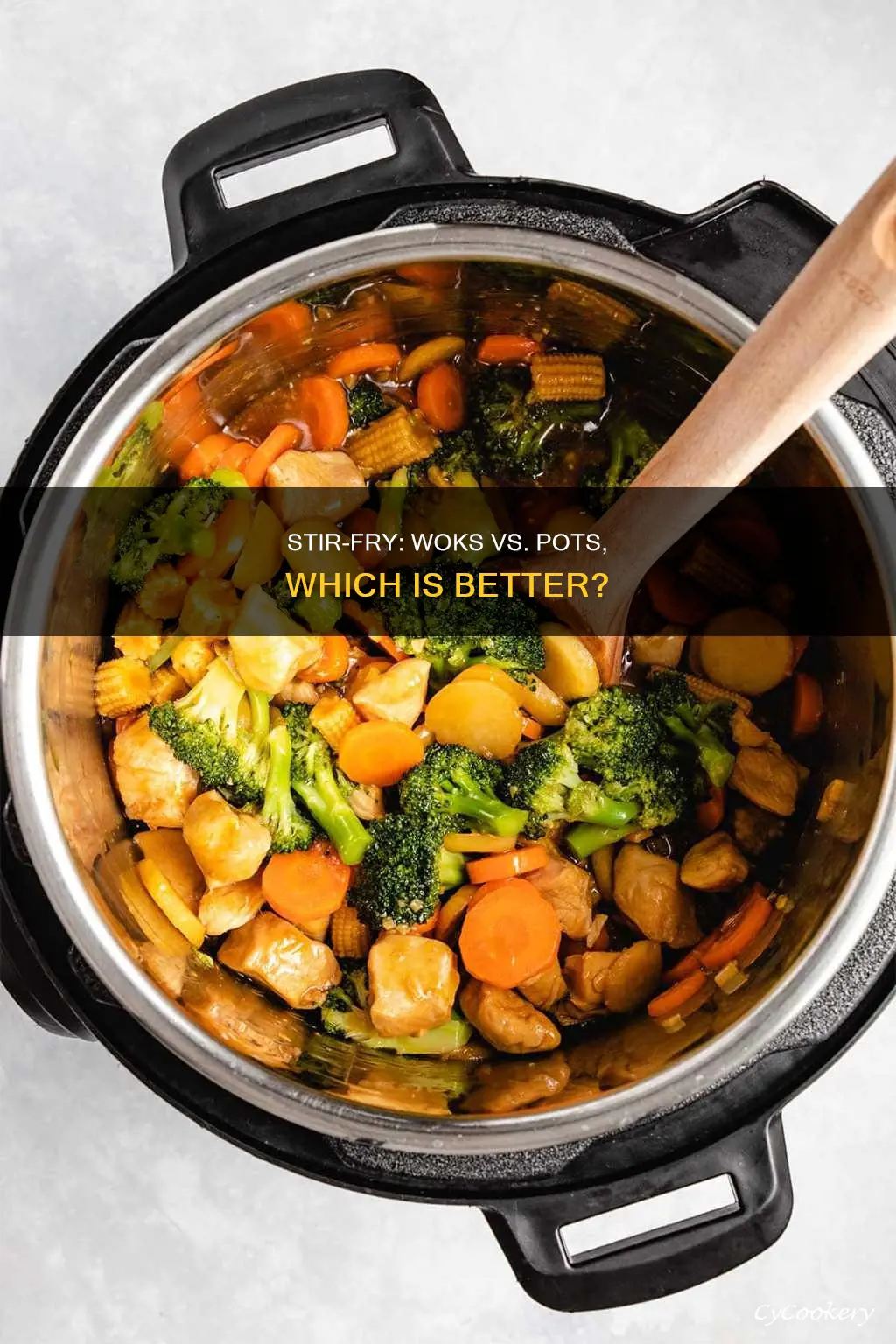 can you cook stir fry in big pot