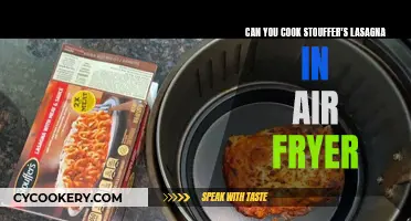 Air Fryer Stouffer's Lasagna: Quick and Easy Recipe