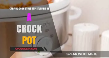 Stove Top Stuffing: Crock-Pot Cooking Guide