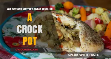 Crock Pot Cooking: Stuffed Chicken Breast Perfection