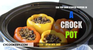Crock Pot Cooking: Stuffed Peppers Perfection