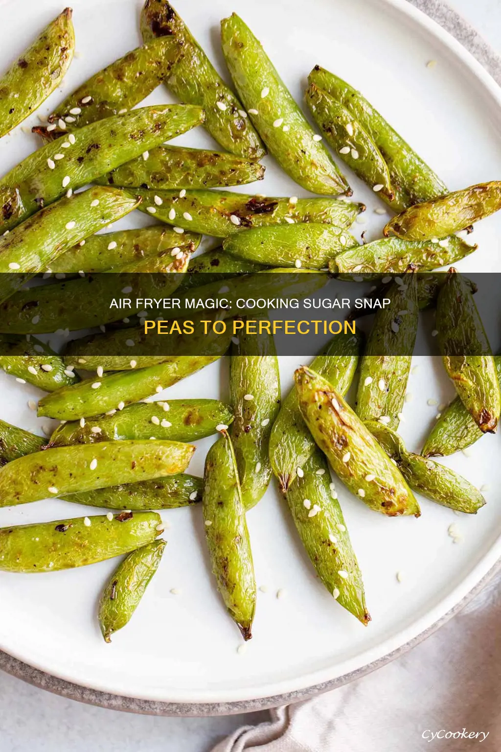 can you cook sugar snap peas in an air fryer