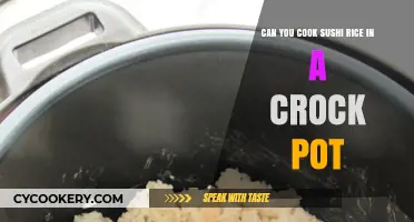 How to Prepare Sushi Rice in a Crock Pot