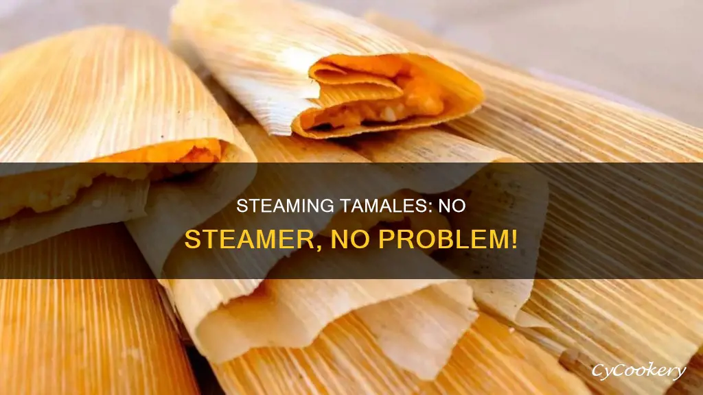 can you cook tamales without a steamer