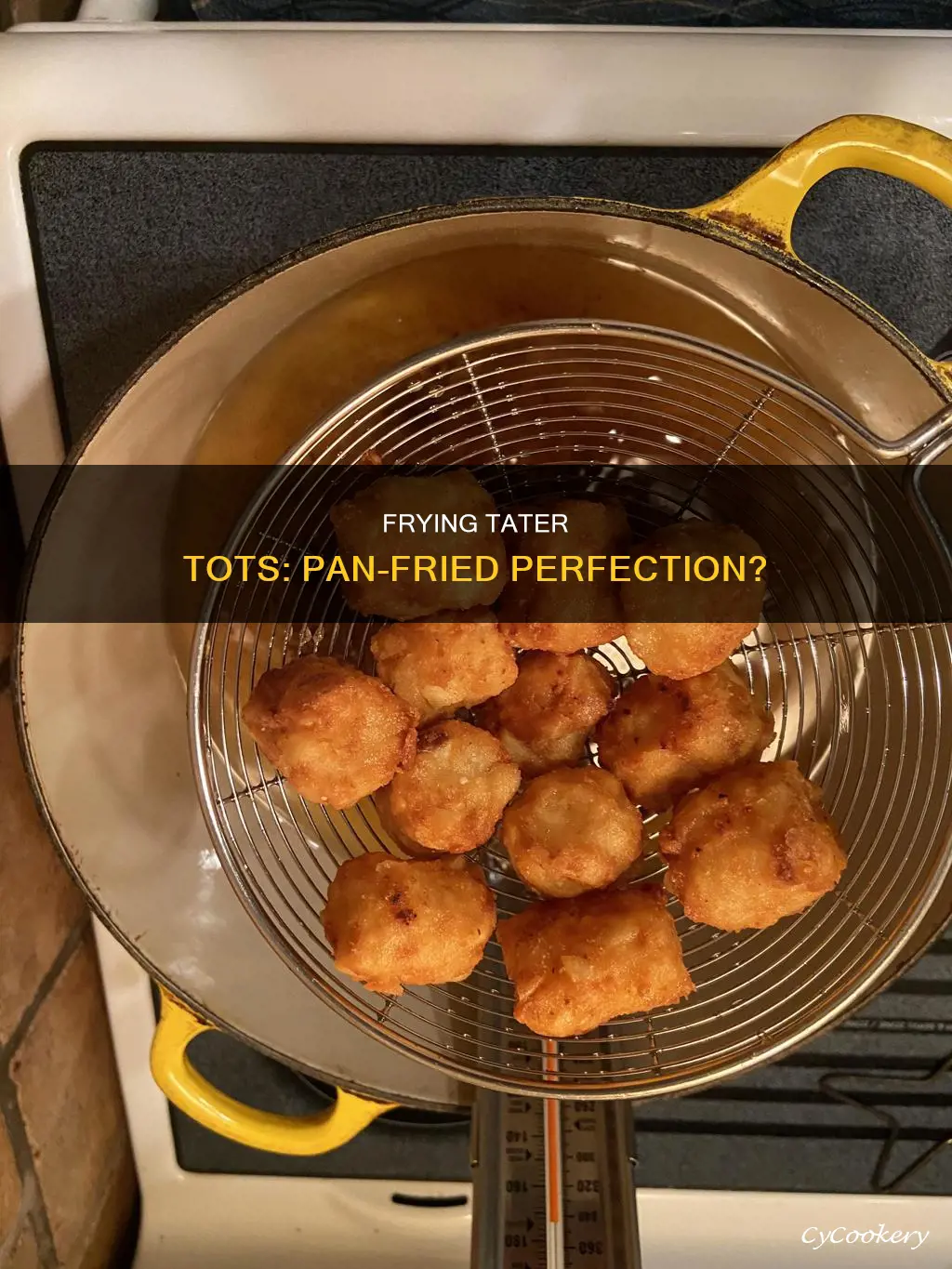 can you cook tater tots in a frying pan