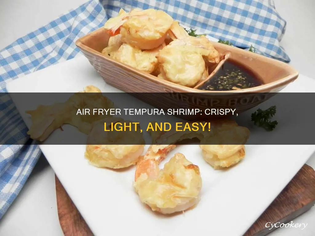 can you cook tempura shrimp in an air fryer