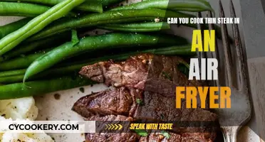 Air Fryer Steak: Thin and Tasty, Yes You Can!