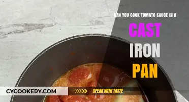 Cast Iron Pan: Perfect for Tomato Sauce?