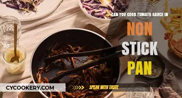 Non-Stick Pan for Tomato Sauce: Safe or Not?