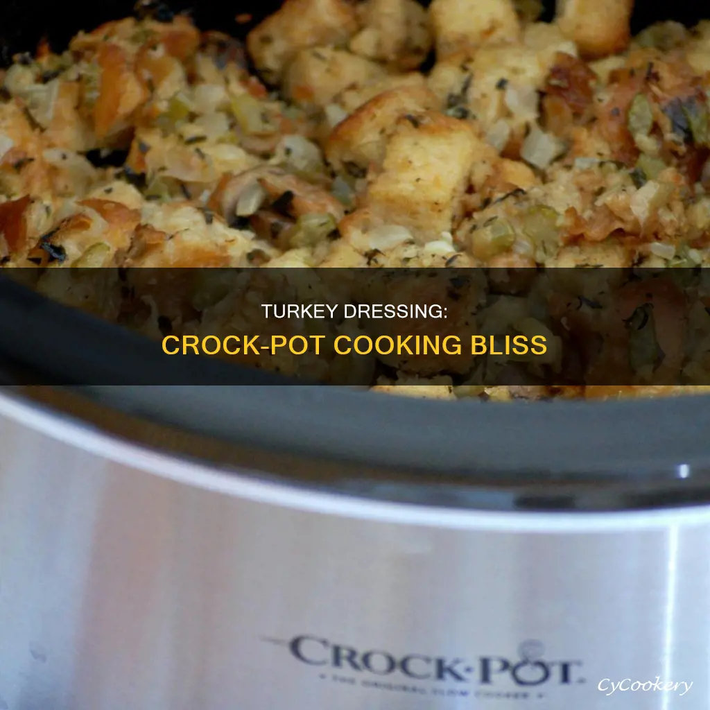 can you cook turkey dressing in a crock pot