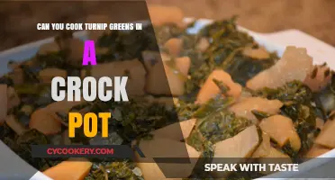 Turnip Greens: Crock Pot Cooking Magic