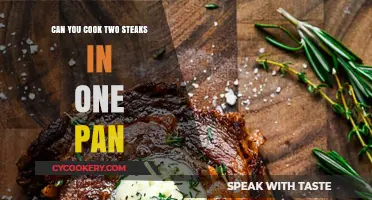 Cooking Steaks: Two at Once in a Pan?
