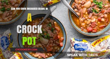 How to Cook Unsoaked Beans in a Crock Pot