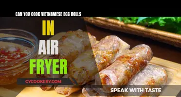 Crispy Vietnamese Egg Rolls: Air Fryer Magic