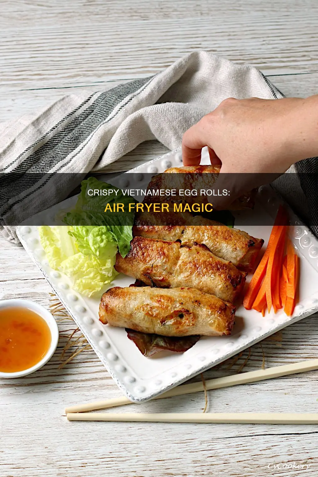 can you cook vietnamese egg rolls in air fryer