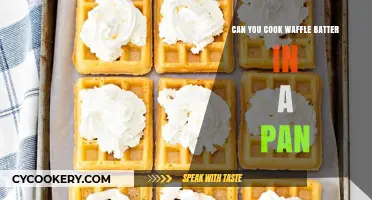 Waffle Batter in a Pan: What's the Verdict?