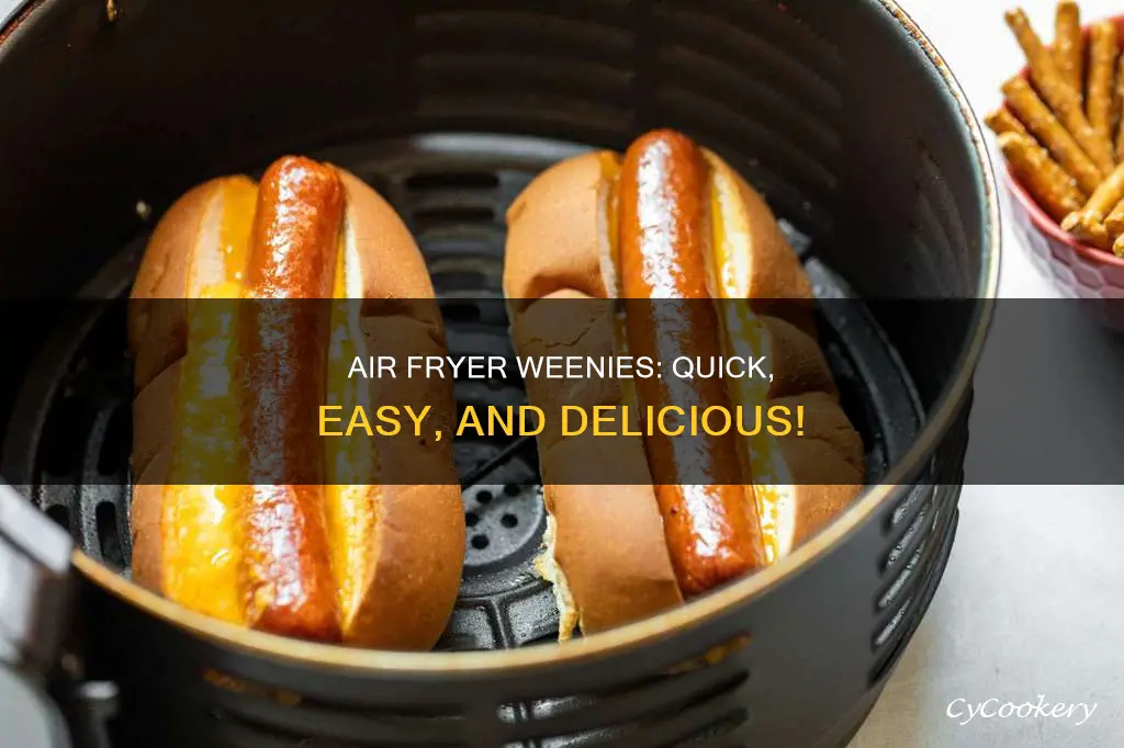 can you cook weenies in the air fryer