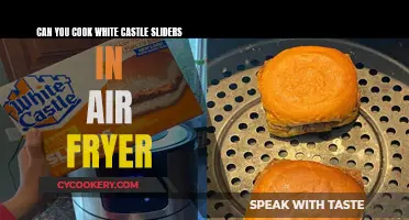 Air Fryer White Castle Sliders: Quick and Easy Recipe