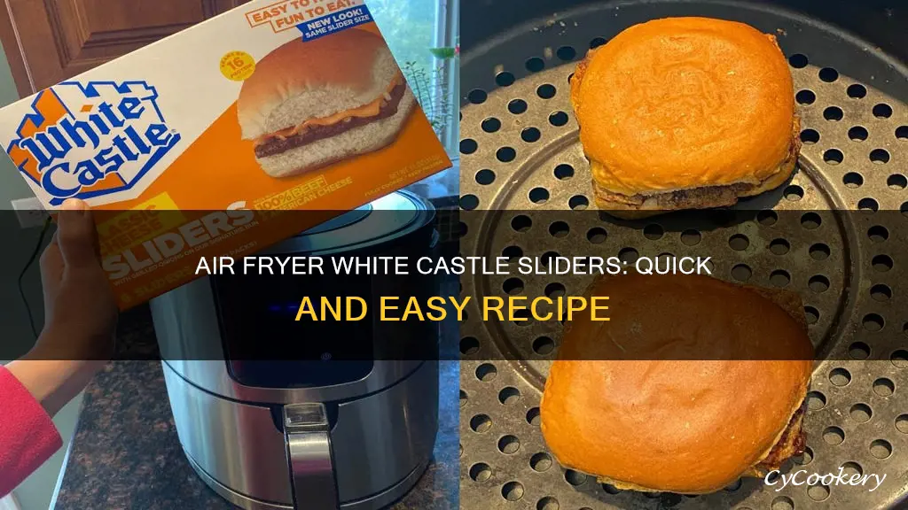 can you cook white castle sliders in air fryer