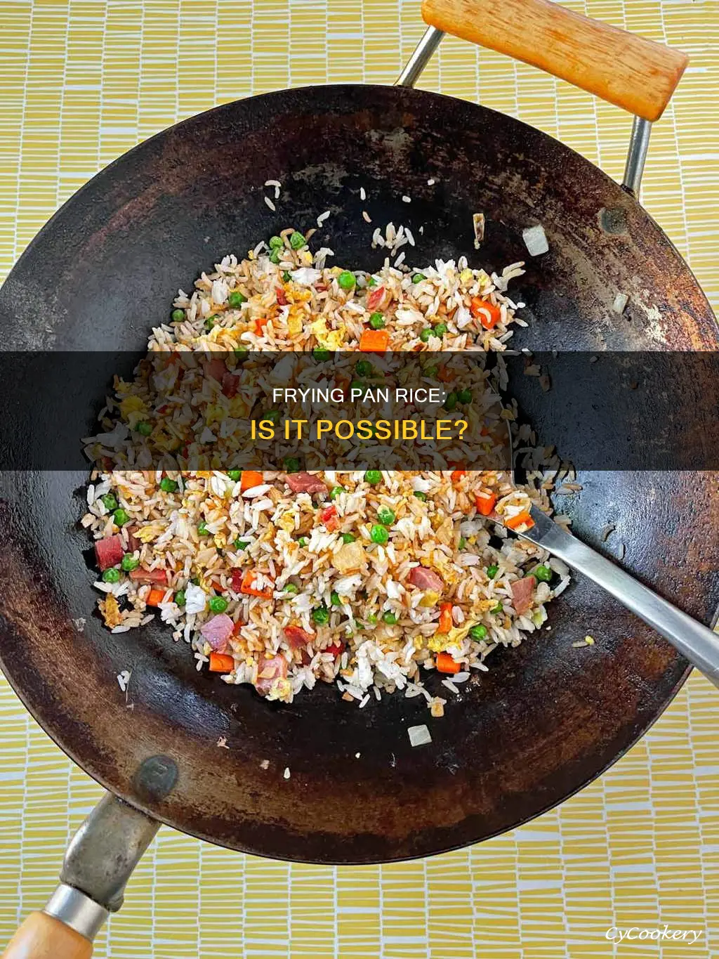 can you cook white rice in a frying pan