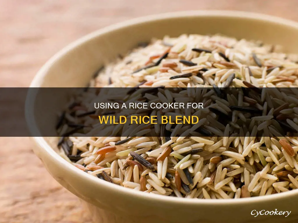 can you cook wild rice blend in a rice cooker