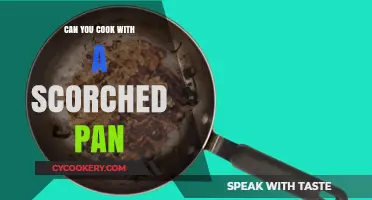 How to Cook with a Scorched Pan?