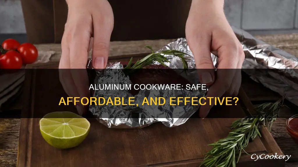can you cook with cheap aluminum pans and pots
