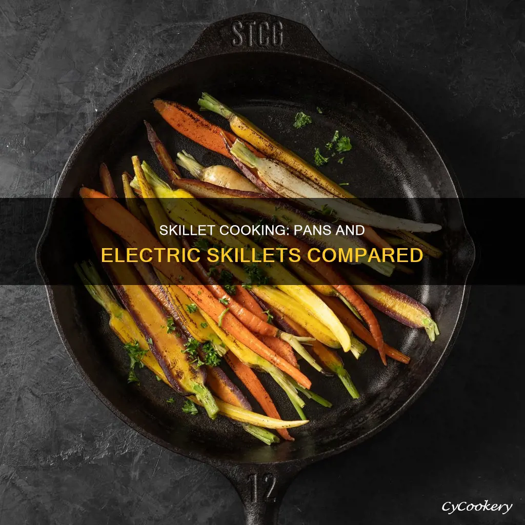 can you cook with pan in electric skillet