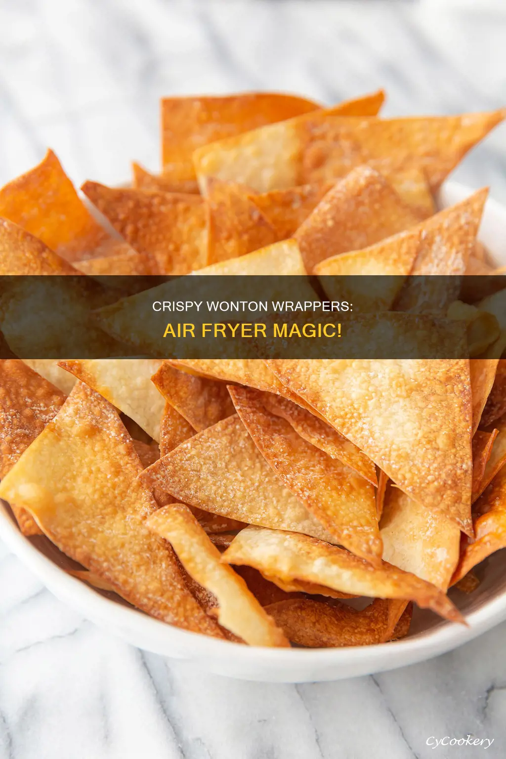 can you cook wonton wrappers in the air fryer