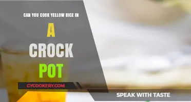 How to Cook Yellow Rice in a Crock Pot