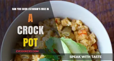 Zatarain's Rice: Crock-Pot Cooking Tips and Tricks