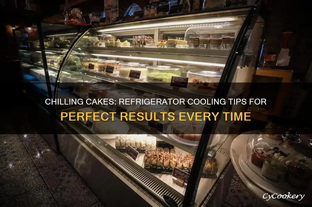 can you cool a cake in the refrigerator