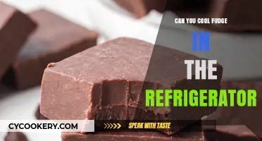 Cooling Fudge in the Fridge: Tips for Perfectly Set Treats