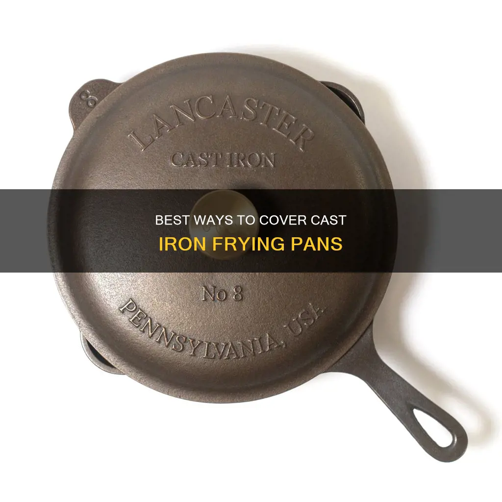 can you cover a cast iron frying pan