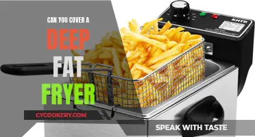 Deep Fat Fryer: Can You Cover It?