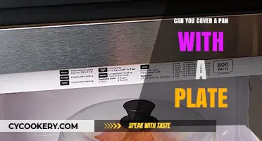 Covering Pans: Plates, a Good Idea?
