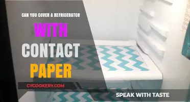 Transform Your Fridge: Using Contact Paper for a Stylish Makeover