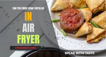 Crisping Corn Tortillas: Air Fryer Magic