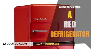 Customizing Your Kitchen: Can You Order a Red Refrigerator?