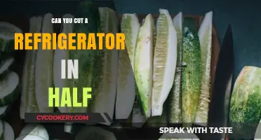 Can You Cut a Refrigerator in Half? Exploring the Possibility