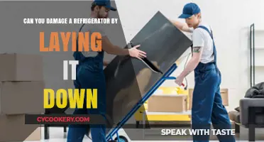 Laying Down Your Fridge: Potential Risks and How to Avoid Damage