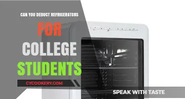 Can College Students Deduct Refrigerators on Their Taxes?