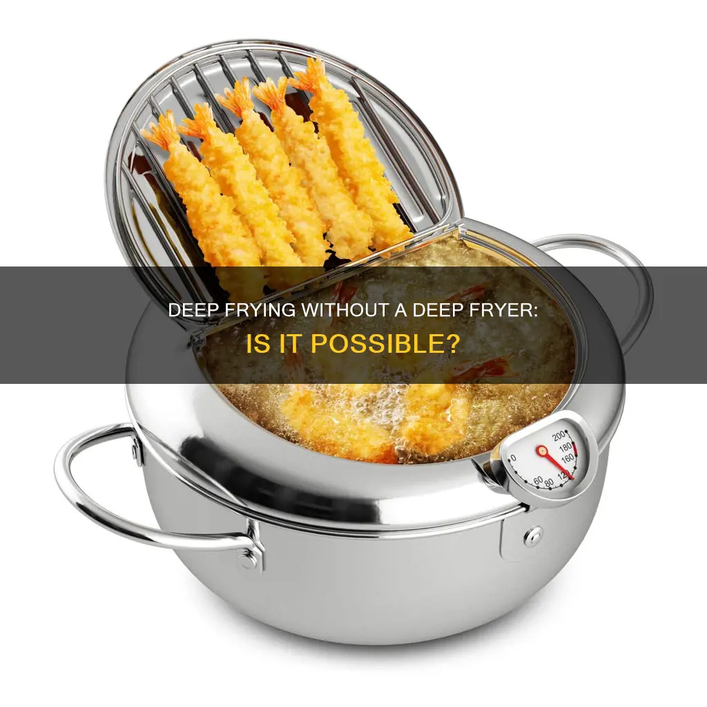 can you deep fry food without a deep fryer