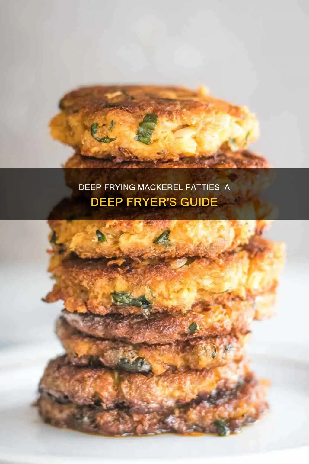 can you deep fry mackerel patties in a deep fryer