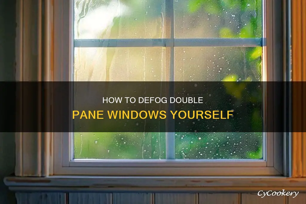 can you defog double pane windows