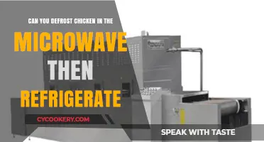 Microwave Defrosting Chicken: Safe Refrigeration Tips for Freshness