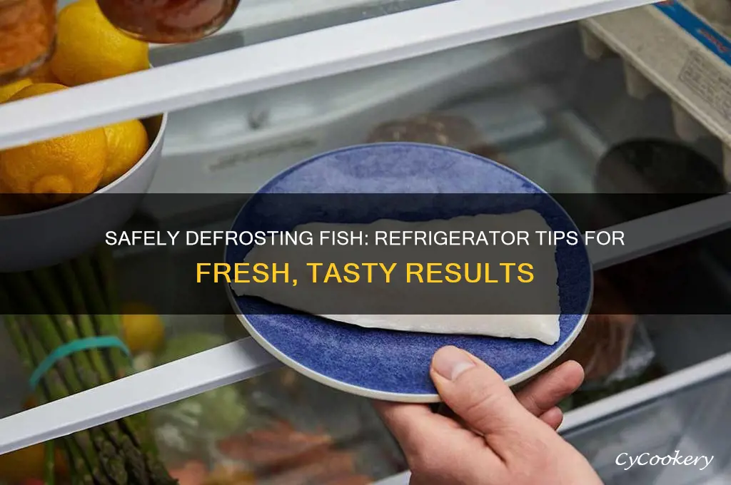 can you defrost fish in the refrigerator